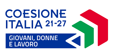 logo Coesione Italia 21-27 Giovani, donne e lavoro