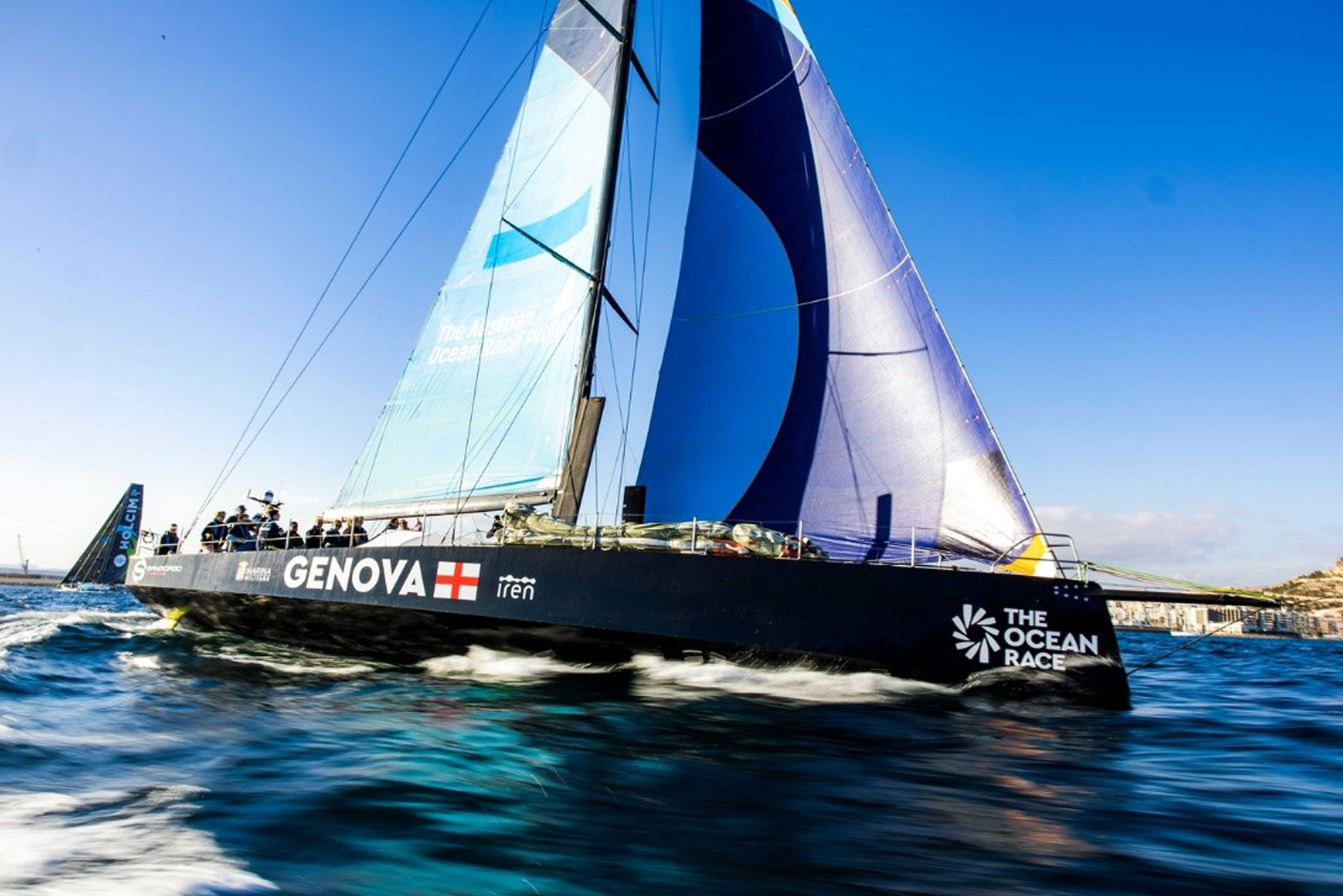 imbarcazione con equipaggio Team Genova all'Ocean Race