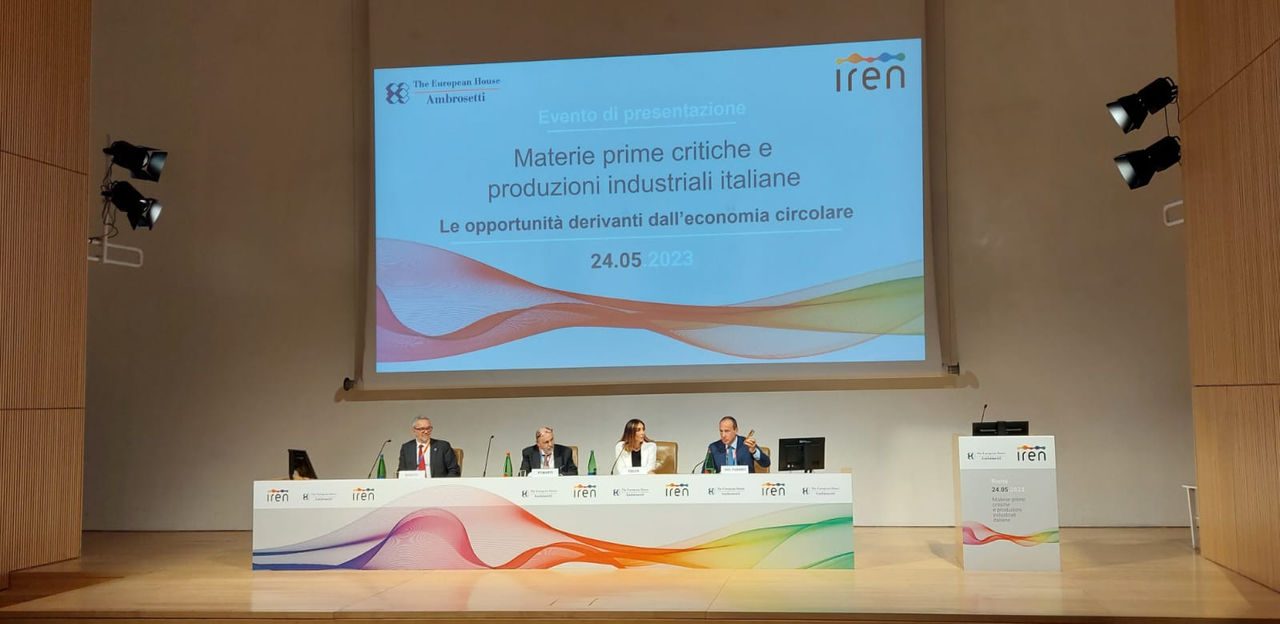 presentazione del position paper iren sulle materie prime critiche presentazione del position paper iren sulle materie prime critiche