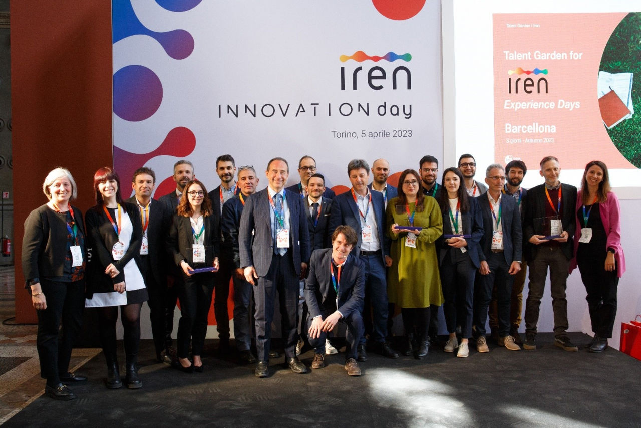 Iren Innovation Day Armani con i relatori