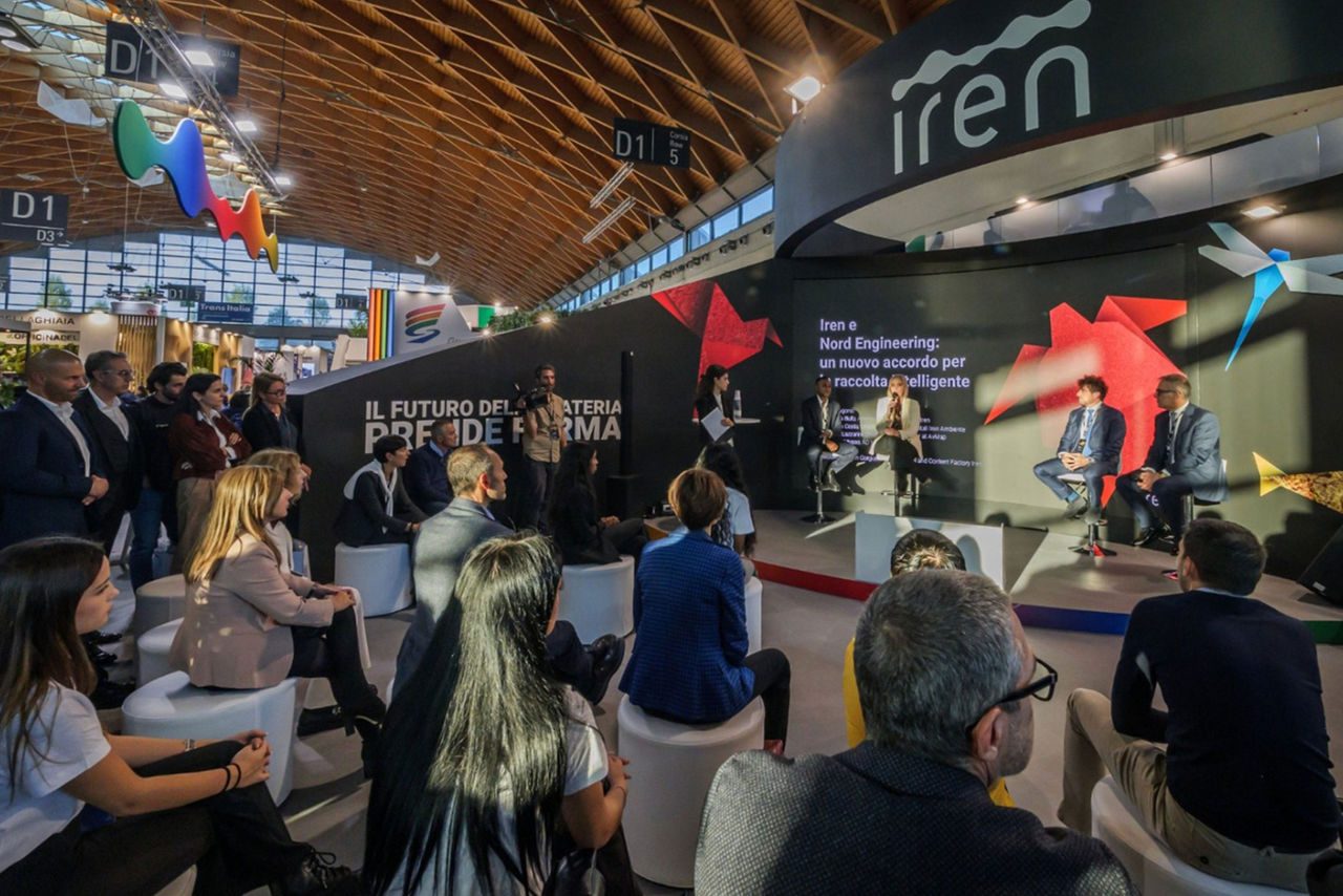 stand di iren alla fiera ecomondo