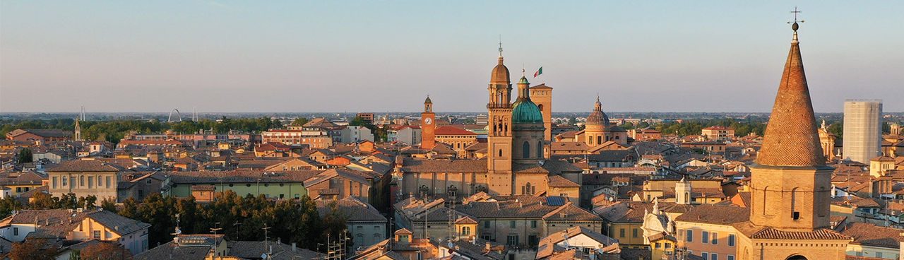panorama tetti di Reggio Emilia