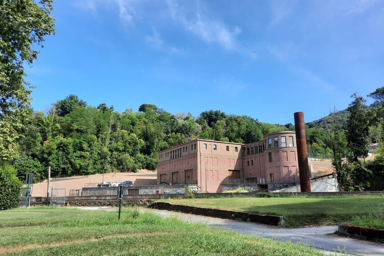 l'impianto di depurazione di Rapallo, in Liguria