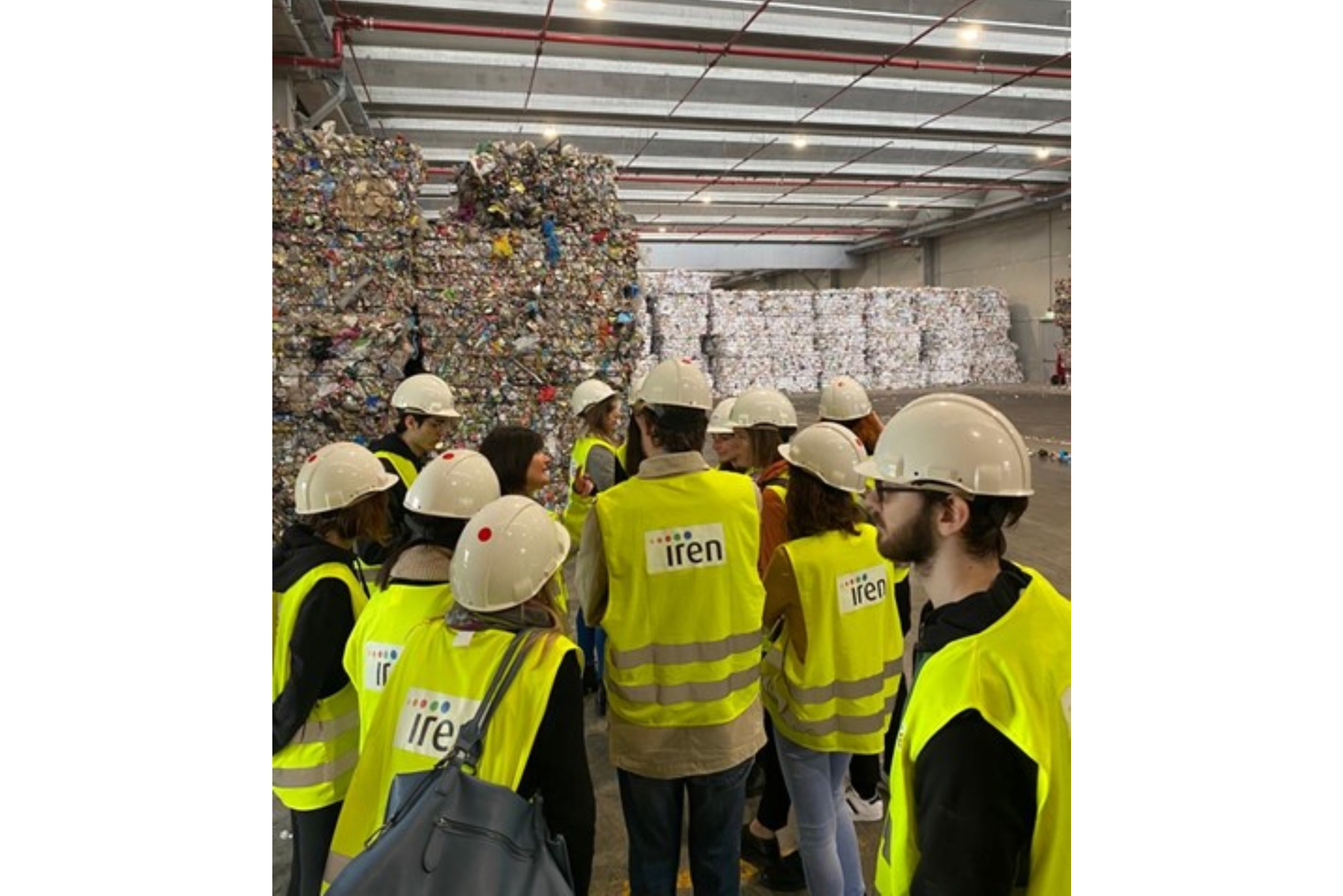 studenti in visita al Polo Ambientale Integrato di Parma