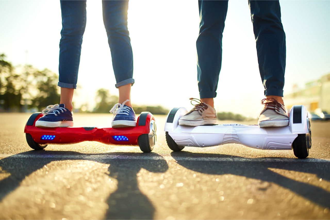 coppia di hoverboard