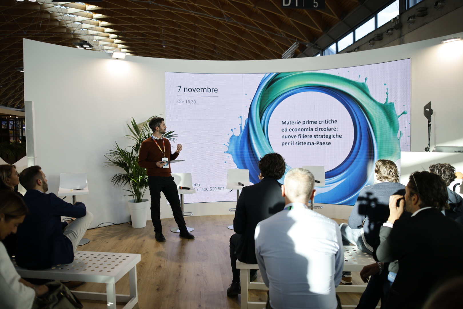 Mattia Battagion, Head of Sustainability di Will Media moderatore dei panel organizzati da Iren