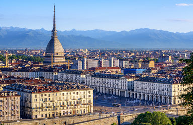 Vista dall'alto della Città di Torino