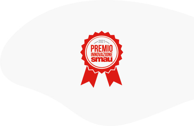 Logo del certificato Premio Innovazione Smau